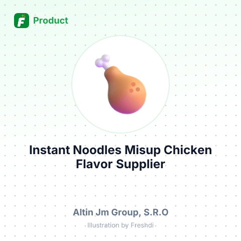 Instant Noodles Misup Chicken Flavor – summary card, no photo uploaded yet