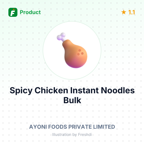 Instant Noodles - Spicy Chicken Flavor – summary card, no photo uploaded yet