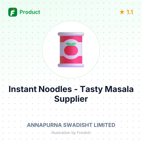 Instant Noodles - Tasty Masala – summary card, no photo uploaded yet