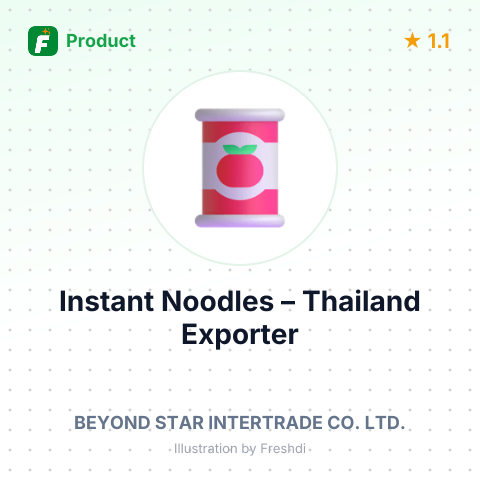 Instant Noodles – product summary card, no photo uploaded yet