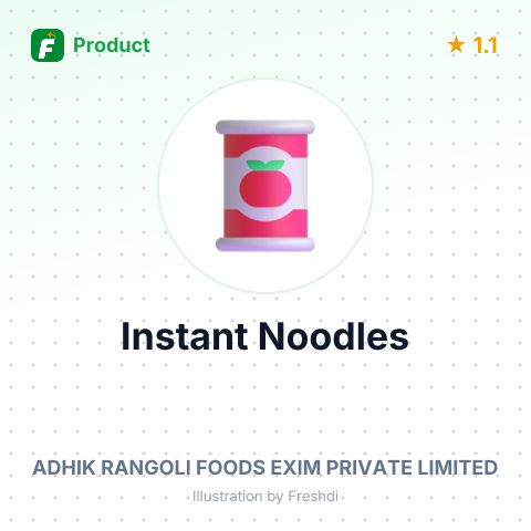 Instant Noodles – summary card, no photo uploaded yet