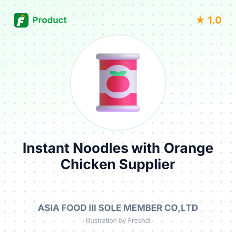 Instant Noodles with Orange Chicken – summary card, no photo uploaded yet
