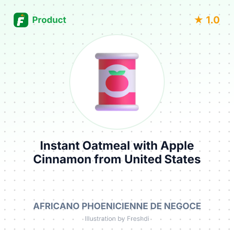 Instant Oatmeal with Apple Cinnamon – summary card, no photo uploaded yet