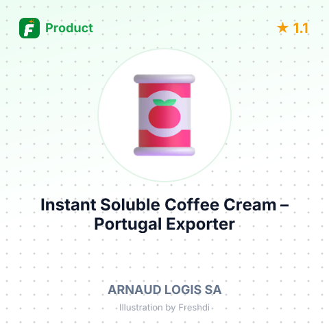Instant Soluble Coffee Cream – summary card, no photo uploaded yet