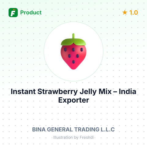 Instant Strawberry Jelly Mix – summary card, no photo uploaded yet