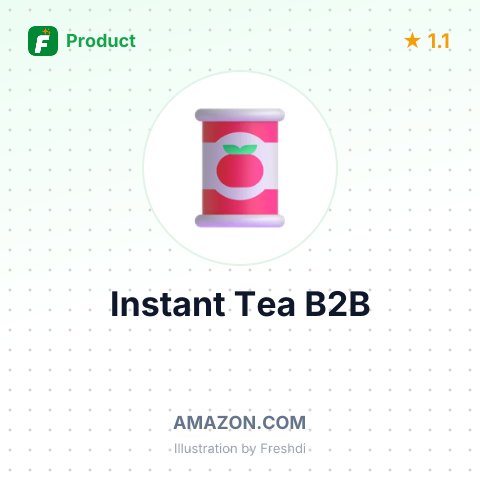 Instant Tea – summary card, no photo uploaded yet