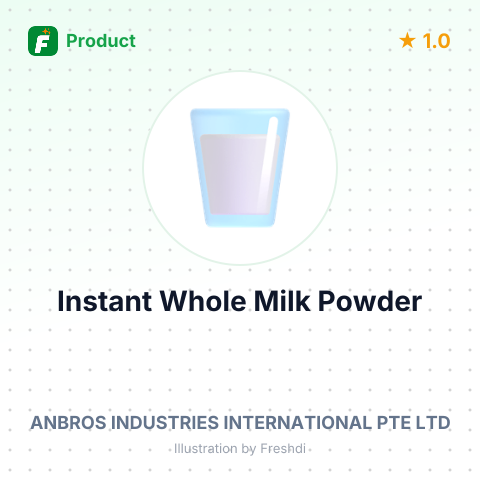 Instant Whole Milk Powder – summary card, no photo uploaded yet