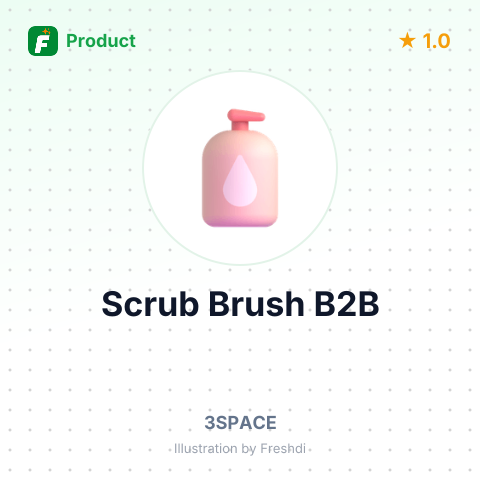 Interior Scrub Brush – summary card, no photo uploaded yet