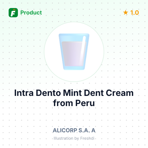Intra Dento Mint Dent Cream – summary card, no photo uploaded yet