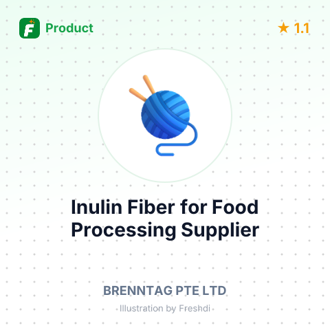 Inulin Fiber for Food Processing – summary card, no photo uploaded yet