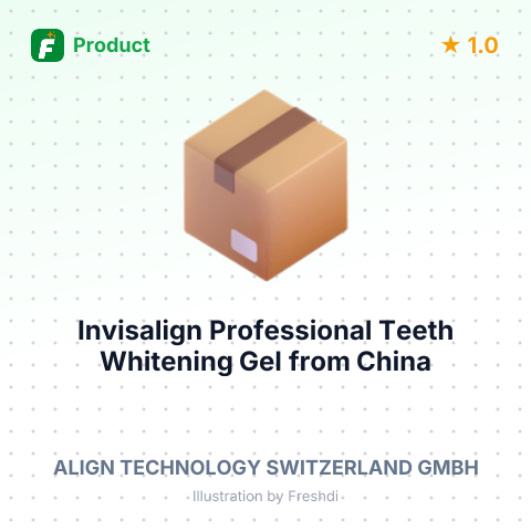 Invisalign Professional Teeth Whitening Gel – summary card, no photo uploaded yet