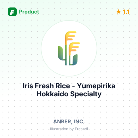 Iris Fresh Rice - Yumepirika Hokkaido Specialty – summary card, no photo uploaded yet