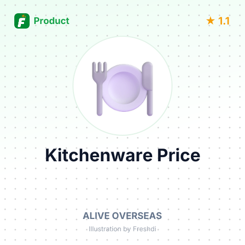 Iron Table Kitchenware and Household Articles – summary card, no photo uploaded yet