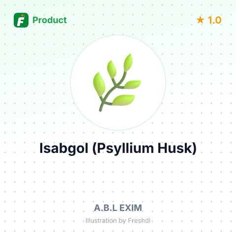 Isabgol (Psyllium Husk) – summary card, no photo uploaded yet