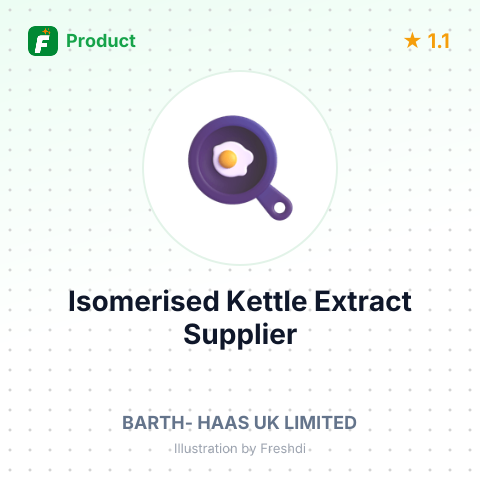 Isomerised Kettle Extract – summary card, no photo uploaded yet