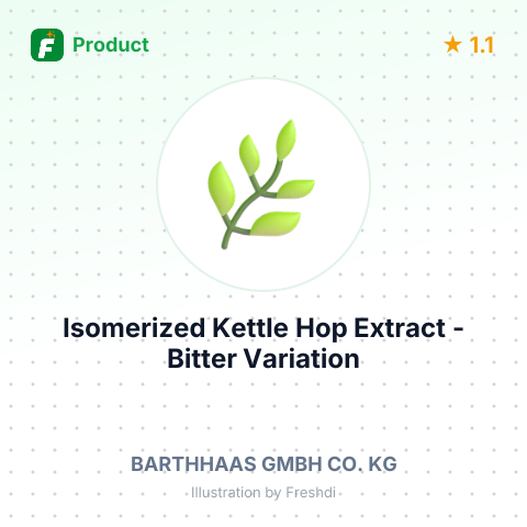 Isomerized Kettle Hop Extract (IKE) - Bitter Variation – summary card, no photo uploaded yet