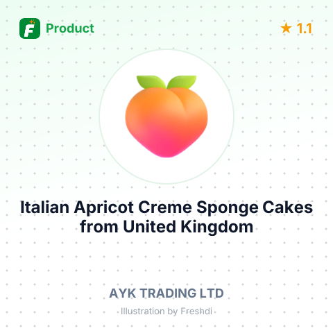 Italian Apricot Creme Sponge Cakes – summary card, no photo uploaded yet