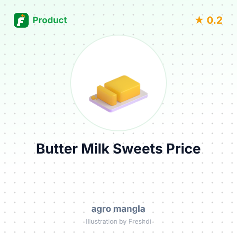 Ivory Butter Milk Sweets – summary card, no photo uploaded yet