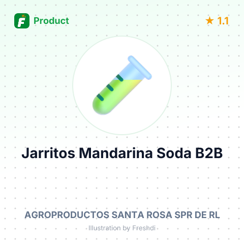 JARRITOS MANDARINA SOFT DRINK – summary card, no photo uploaded yet
