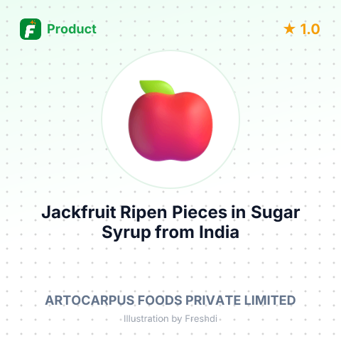 Jackfruit Ripen Pieces in Sugar Syrup – summary card, no photo uploaded yet