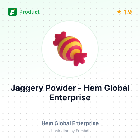 Jaggery Powder  – summary card, no photo uploaded yet