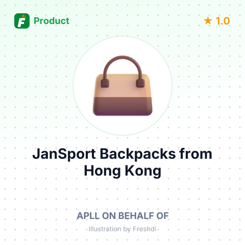 JanSport Backpacks – summary card, no photo uploaded yet