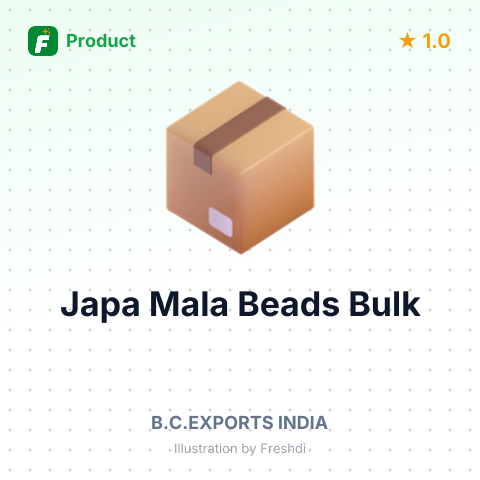 Japa Mala Beads – summary card, no photo uploaded yet