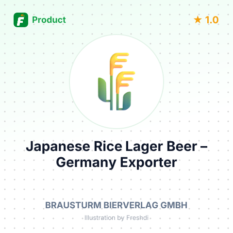 Japanese Rice Lager Beer – summary card, no photo uploaded yet