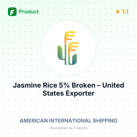 Jasmine Rice 5% Broken – summary card, no photo uploaded yet