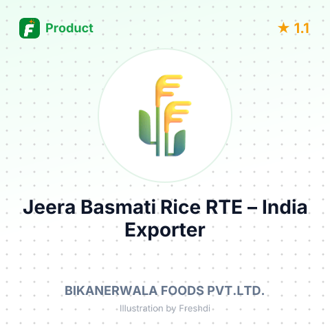 Jeera Basmati Rice RTE – summary card, no photo uploaded yet