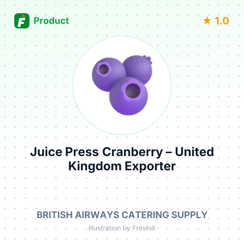 Juice Press Cranberry – summary card, no photo uploaded yet