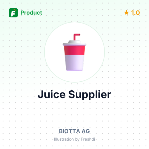 Juice – summary card, no photo uploaded yet