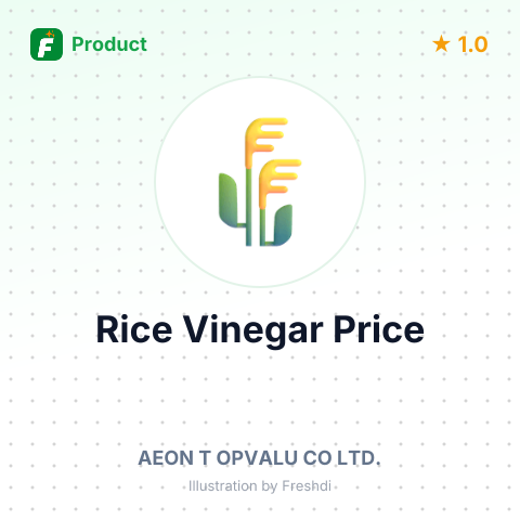 Junmai Rice Vinegar (Pure) – summary card, no photo uploaded yet