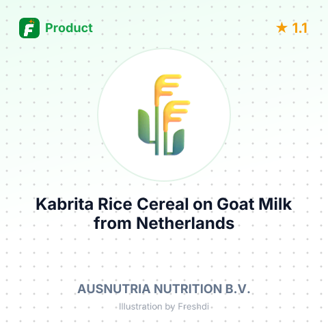 Kabrita Rice Cereal on Goat Milk – summary card, no photo uploaded yet