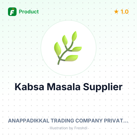 Kabsa Masala – summary card, no photo uploaded yet