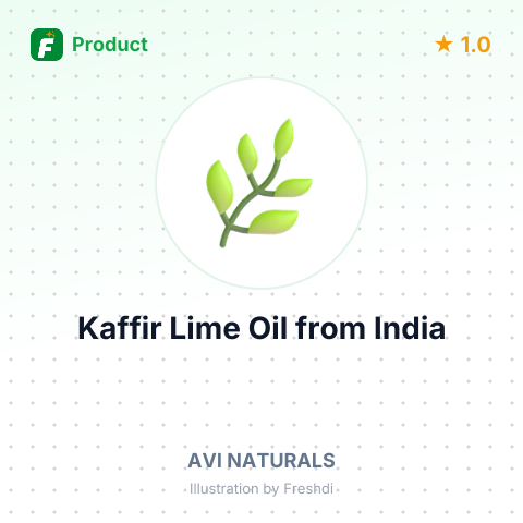Kaffir Lime Oil – summary card, no photo uploaded yet
