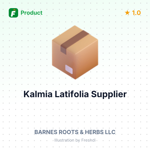 Kalmia Latifolia (Mountain Laurel Leaf) – summary card, no photo uploaded yet