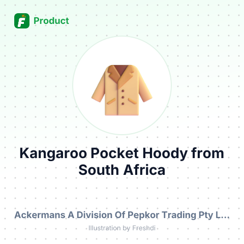 Kangaroo Pocket Hoody – summary card, no photo uploaded yet