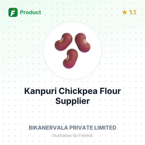 Kanpuri Chickpea Flour (Besan Kanpuri) – summary card, no photo uploaded yet