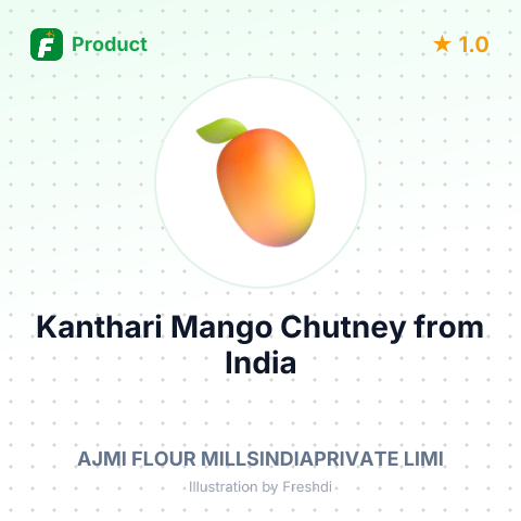 Kanthari Mango Chutney – summary card, no photo uploaded yet