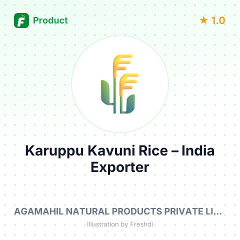 Karuppu Kavuni Rice – summary card, no photo uploaded yet