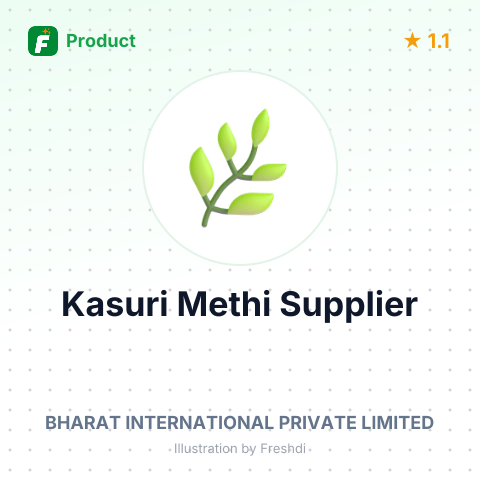 Kasuri Methi (Dried Fenugreek Leaves) – summary card, no photo uploaded yet