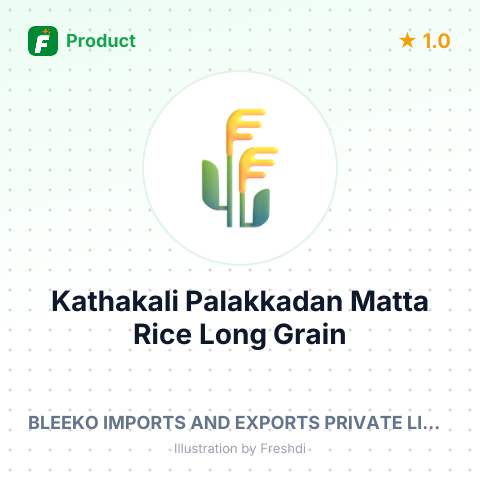 Kathakali Palakkadan Matta Rice Long Grain Parboiled – summary card, no photo uploaded yet