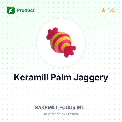 Keramill Palm Jaggery – summary card, no photo uploaded yet