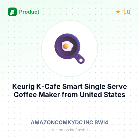 Keurig K-Cafe Smart Single Serve Coffee Maker – summary card, no photo uploaded yet