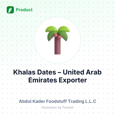 Khalas Dates – summary card, no photo uploaded yet