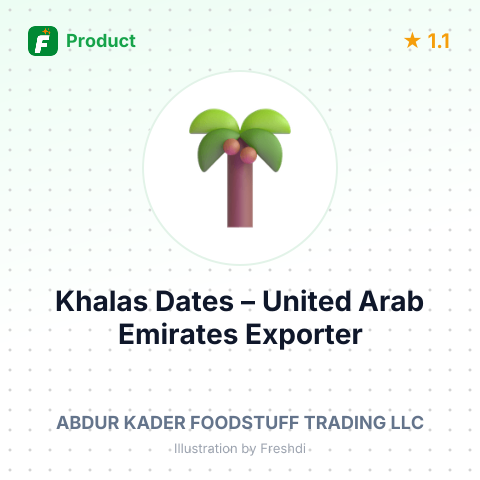 Khalas Dates – product summary card, no photo uploaded yet