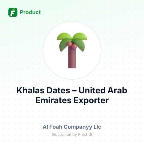 Khalas Dates – summary card, no photo uploaded yet
