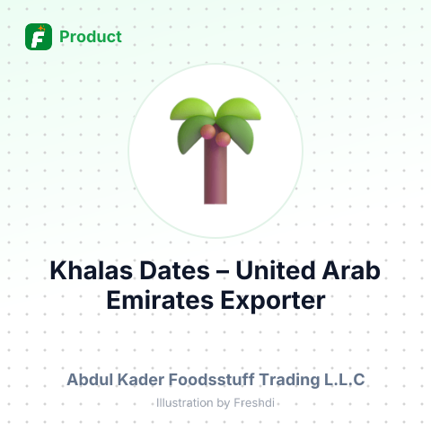 Khalas Dates – summary card, no photo uploaded yet