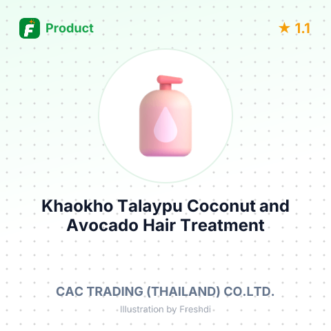 Khaokho Talaypu Coconut and Avocado Hair Treatment – summary card, no photo uploaded yet